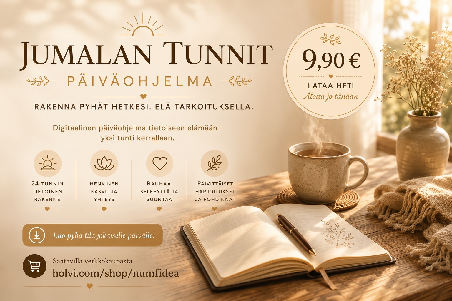Jumalan tunnit päiväohjelma