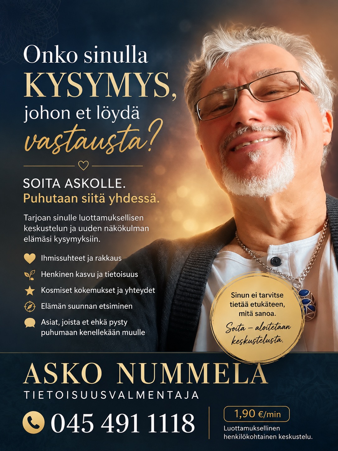 Askolle voit soittaa elämän vaikeuksien keskellä