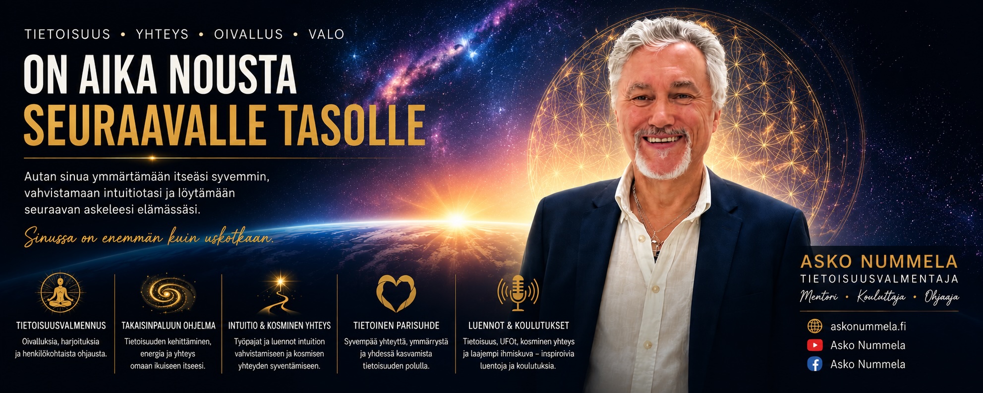 On aika nousta seuraavalle tasolle. Tilaa aika, soita tai tule valmennuksiin